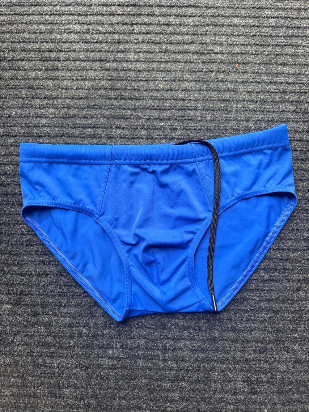 Classic Men's Royal Blue Swim Briefs with Drawcord